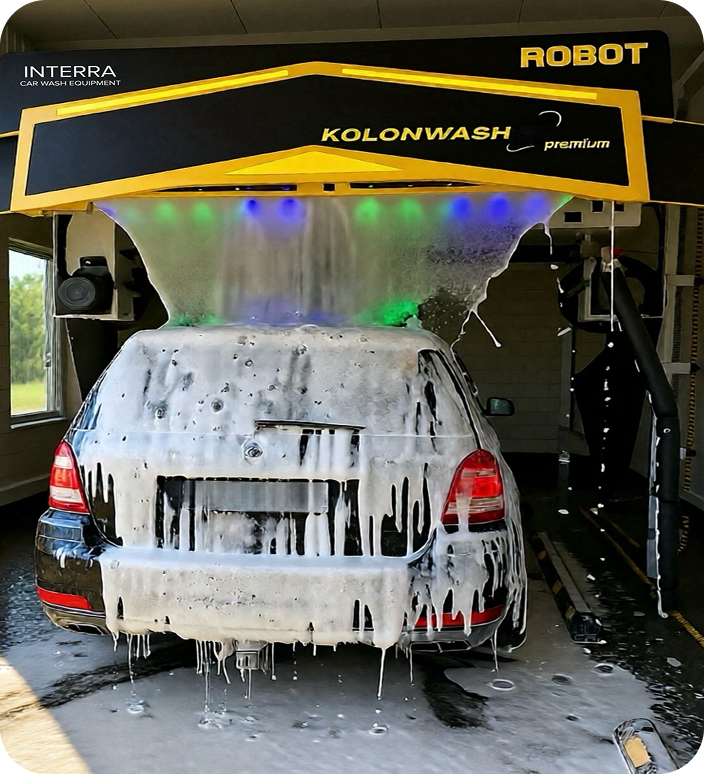 автомойка автоматическая бесконтактная цена оборудования под ключ