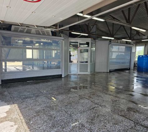 ворота для автомоек самообслуживания